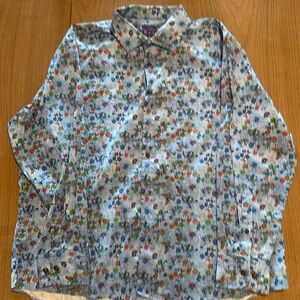 Kolte Button Front Men’s Long Sleeve Shirt XXL